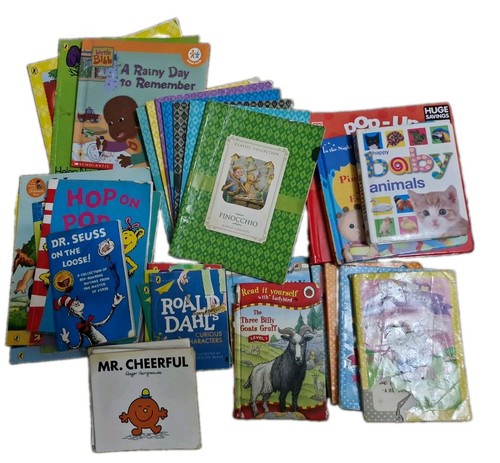 Job lot childrens books - lot, mega