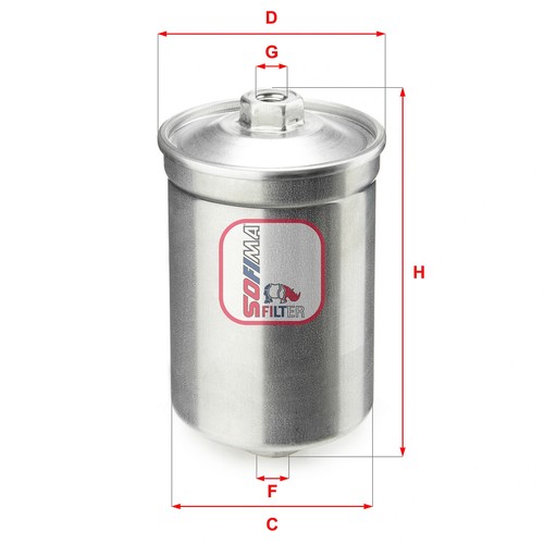 Fuel filter fits ford - ford, escort