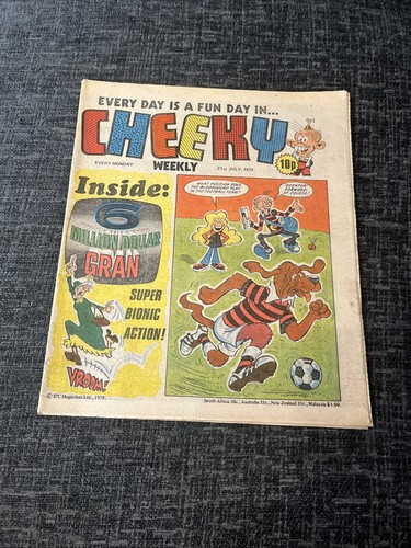 Cheeky weekly comic 21 july - weekly,