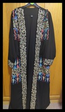 Black Kimono, With Golden