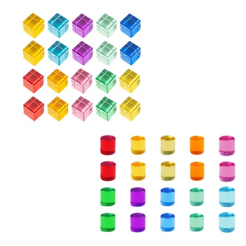 20x acrylic gem stacking - 20x,