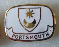 PORTSMOUTH Football Enamel Pin
