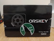 ORSKEY S800 Driving Recorder. Full 1080p. BRAND NEW Opened Box