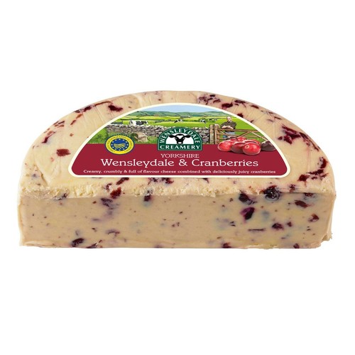 Wensleydale cranberry 1 25kg - wensleydale, 1.25kg
