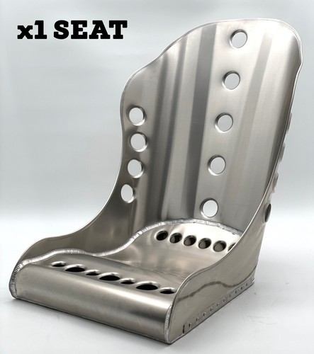Aluminium bucket seat high - aluminium, seat,