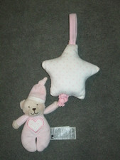 Mothercare pink bedtime bear - mothercare,