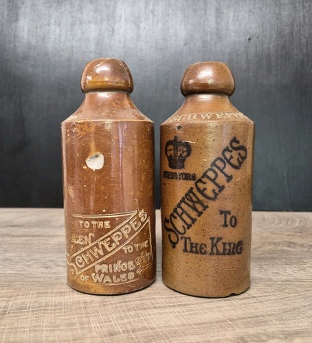 Antique stoneware schweppes - stoneware,