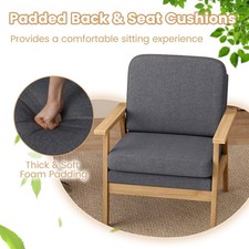 Upholstered Modern Accent