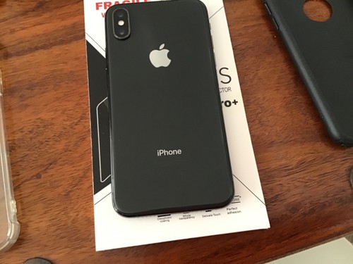 Apple iphone 256gb black - iphone, x