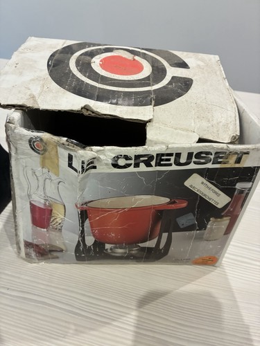 Vintage creuset fondue set - fondue,