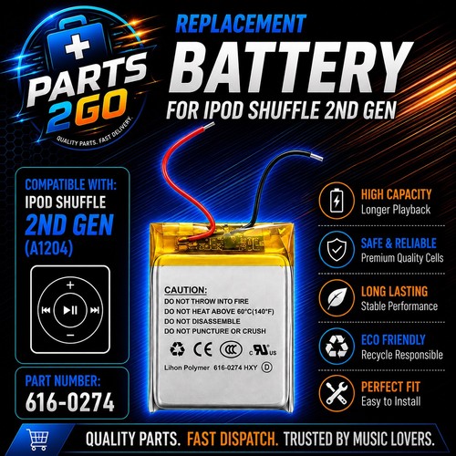 Battery for apple ipod - for,