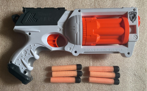 Nerf strike maverick rev - nerf, rev-6