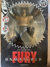 WWE JAKKS UNMATCHED FURY  SERIES 4 UMAGA WRESTLING FIGURE