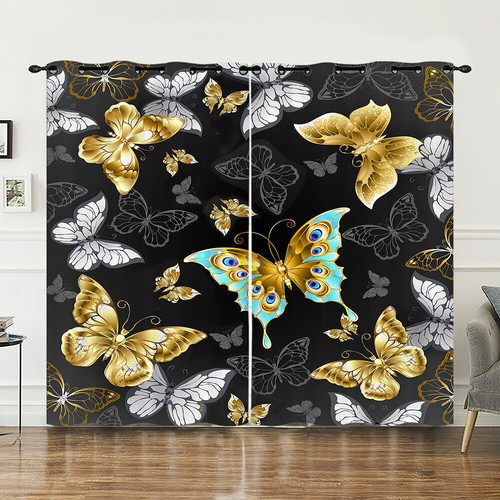 Artistic butterfly curtains - butterfly,