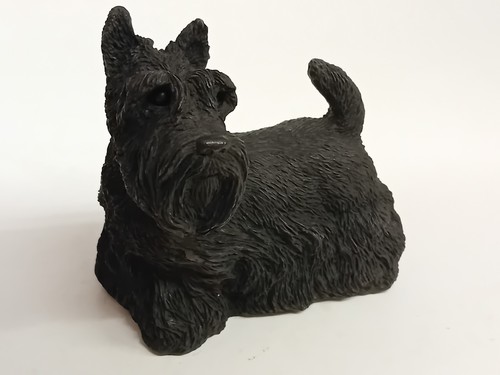 Vintage black scottie dog - scottie,