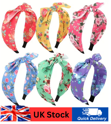 6pcs wide soft headband - 6pcs,