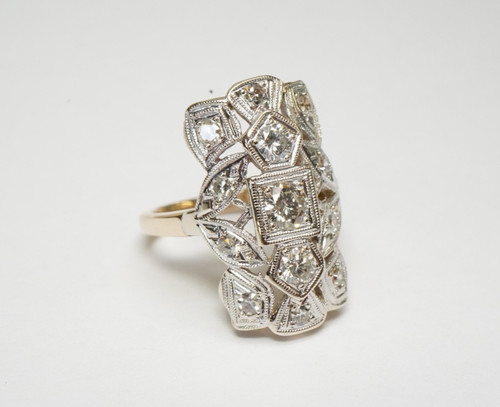 Vintage 14k two tone gold - 14k,