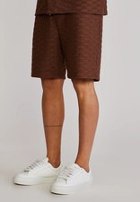 SikSilk Mens Brown Towelling