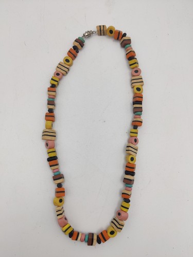 Liquorice allsorts necklace - liquorice,