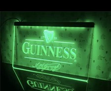 Guinness. Led Neon Light. Sing