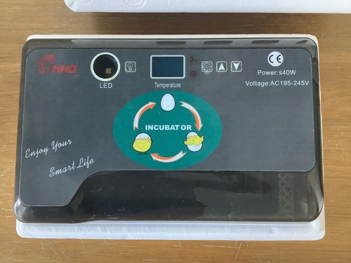 Digital egg incubator - digital,