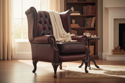 Chesterfield armchair high - chesterfield,