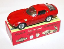 Alfa Romeo Giulia "Kangaroo" Bertone Mercury art.n.29 1/43 scale repro box