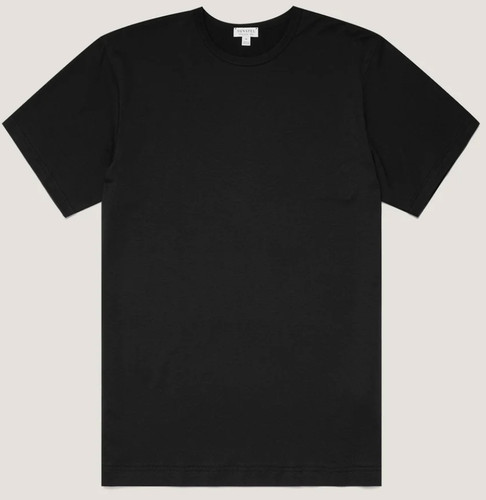 Sunspel classic black shirt - sunspel,
