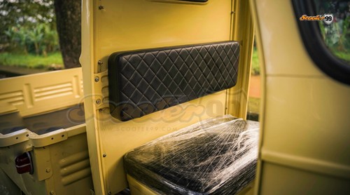 Custom front seat backrest - front,
