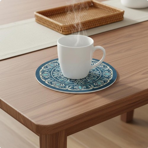 Table mat heatproof coaster - table,