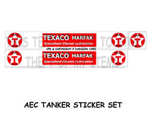 DINKY  AEC TANKER STICKER SET
