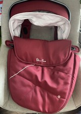 Silver Cross Hood And Apron