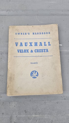 Vtg owners handbook vauxhall - vtg,