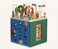 Zany Zoo Wooden Activity Cube Centre