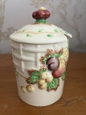 A J Wilkinson Royal Staffordshire Pottery Jam Preserve Pot 1950’s