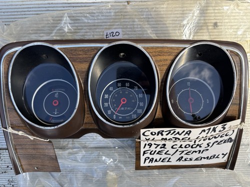 Cortina mk3 dash - dash, with