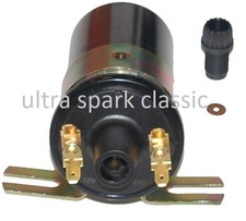 Land Rover Series 1 2 Lucas B12 Repro Acorn Type 12v Ignition Coil 567977 402033