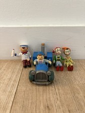 X4 Vintage Noddy Toy Figures
