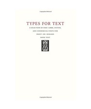 Types for Text: A Selection of