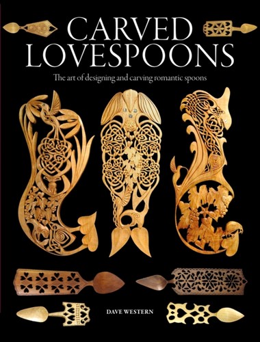 Carved lovespoons - carved,