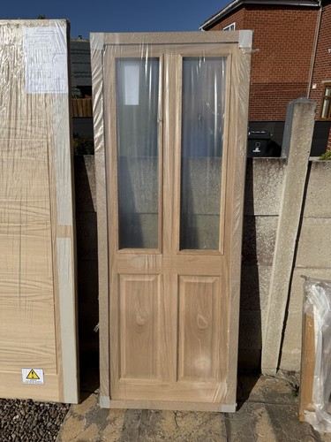 Unfinished oak veneered - oak,