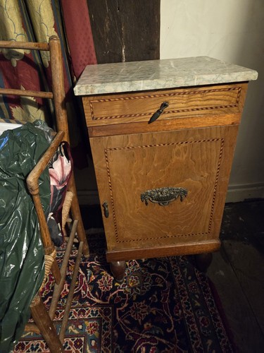 Bedside table solid - bedside, with