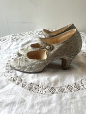 Antique  1930’s Silver Lame