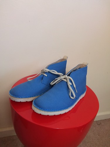 Clarks originals sky blue - clarks,