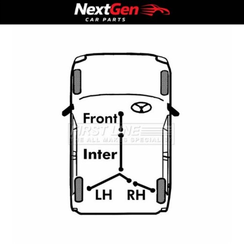 First line brake cable - first,