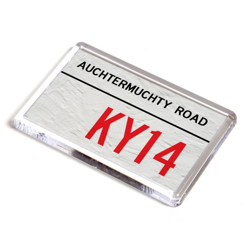 Fridge magnet auchtermuchty - fridge,