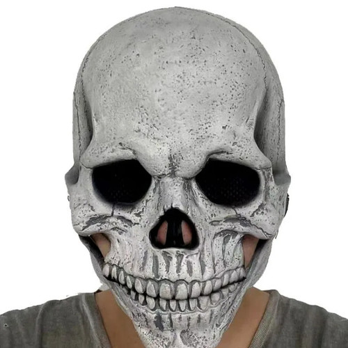 Halloween skull mask - halloween, latex