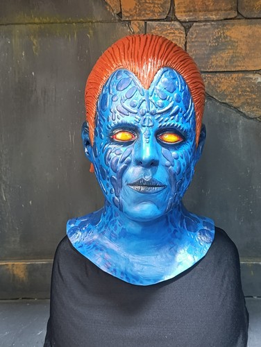 Mystique latex mask - latex, cosplay