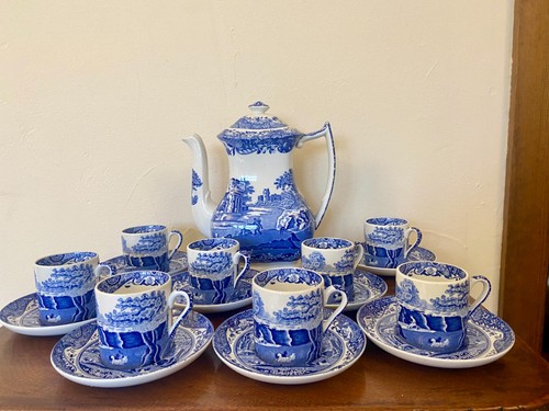 Spode large coffee pot - large,