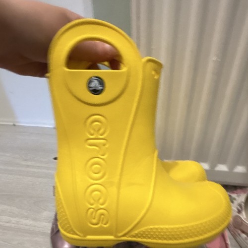 Crocs yellow unisex kids - crocs,